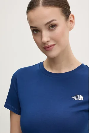 The North Face Tričko Simple Dome tmavomodrá barva, NF0A87NHD1R1