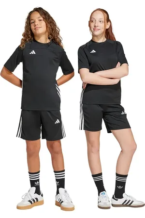 adidas Dětské kraťasy barva, s aplikací, nastavitelný pas, JD0599