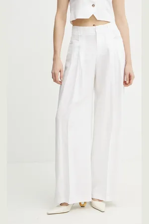 ERMANNO SCERVINO Kalhoty dámské, barva, široké, high waist, 56TP029ES1