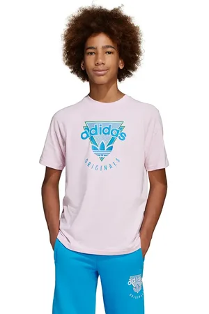 adidas Dětské bavlněné tričko barva, s potiskem, JC5862