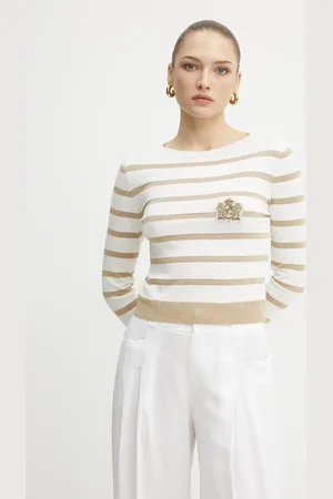 ERMANNO SCERVINO Svetr dámský, barva, lehký, 56TM029E80