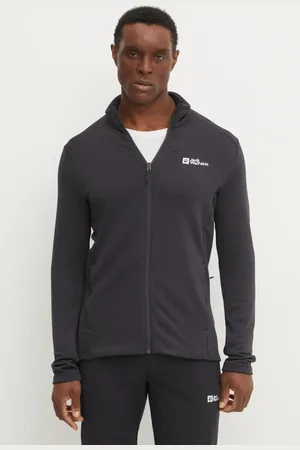 Jack Wolfskin Sportovní mikina Kolbenberg barva, A63964
