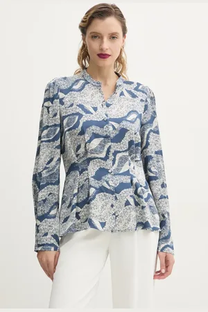 Bruuns Bazaar Košile dámská, barva, regular, se stojáčkem, BBW4336