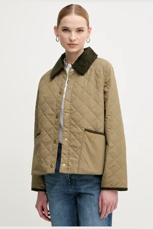 Barbour Bunda Anise barva, přechodná, oversize, LQU1813GN32