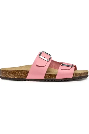 Geox Nubukové pantofle D BRIONIA barva, D35LSL 00032 C8156