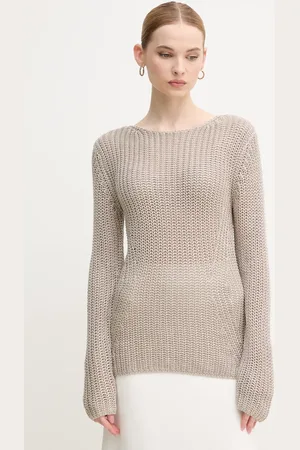 Calvin Klein Svetr z hedvábné směsi dámský, barva, lehký, K20K208195