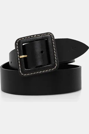 Max Mara Kožený pásek dámský, barva, 2515501034600