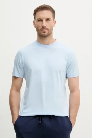 Hackett Bavlněné tričko barva, HM500881