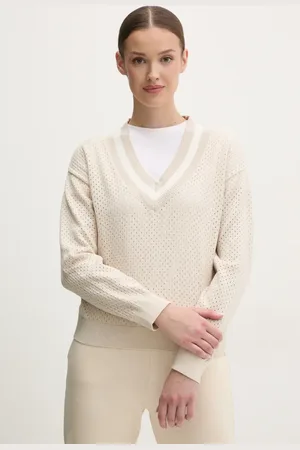 DKNY Bavlněný svetr dámský, barva, lehký, DP5R6017