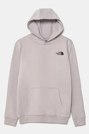 The North Face Dětská mikina TEEN SIMPLE DOME HOODIE barva, s kapucí, hladká, NF0A8AXV1OA1