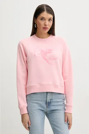 Fiorucci Bavlněná mikina Cupid Print Slim Fit Sweatshirt dámská, barva, s potiskem, W02SPSCR327CJ01PN02