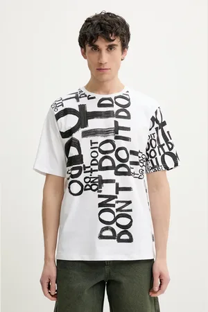 Desigual Bavlněné tričko LONDON barva, s potiskem, 25SMTK12