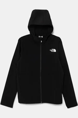 The North Face Dětská mikina ON THE TRAIL FZ HOODIE barva, s kapucí, hladká, NF0A8AXSJK31