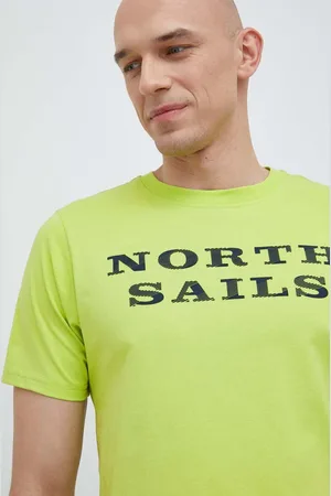 North Sails Bavlněné tričko barva, s potiskem