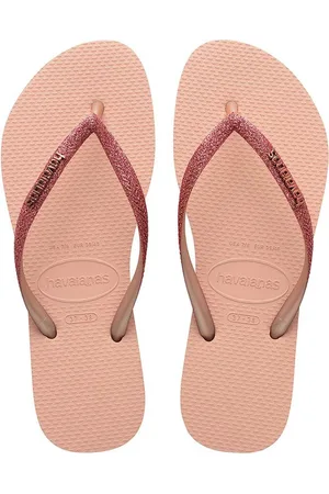 Havaianas Žabky SLIM GLITTER II dámské, barva, na plochém podpatku, 4146975.9898