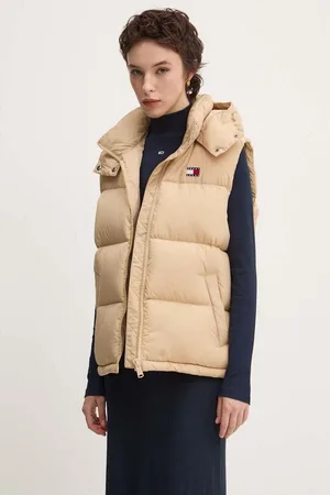 Tommy Hilfiger Péřová vesta barva, DW0DW18862