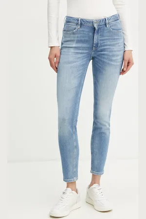 Guess Džíny 1981 SKINNY dámské, high waist, W2YA46 D4Q01