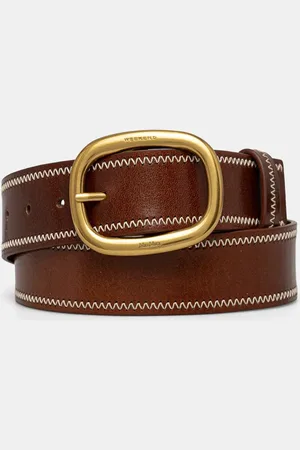 Max Mara Kožený pásek dámský, barva, 2515501025600