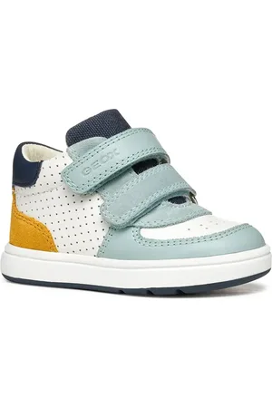Geox Dětské kožené sneakers boty BIGLIA barva, B554DA.08522