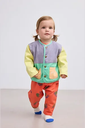 Bobo Choses Kojenecká bavlněná bunda barva, 125AB092