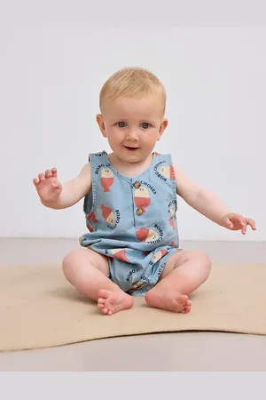 Bobo Choses Dětské bavlněné dupačky Morning Egg 125AB077
