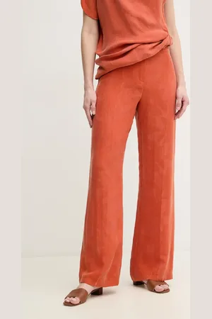 Hoss Intropia Kalhoty dámské, barva, široké, high waist, 6549003