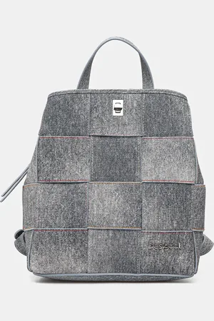 Desigual Batoh YOKO PU DENIM SU dámský, barva, malý, vzorovaný, 25SAKP09