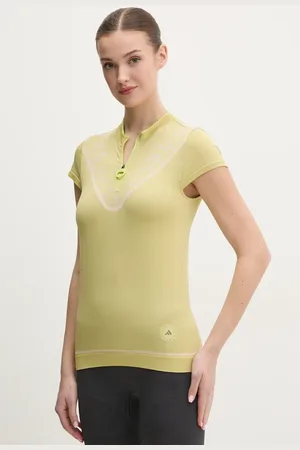 adidas Tréninkové tričko TrueNature barva, s pologolfem, JG1010