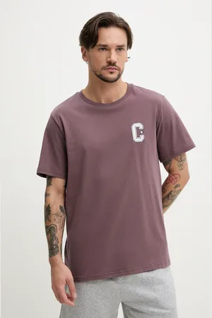 Converse Bavlněné tričko barva, s aplikací, 10027362-A03