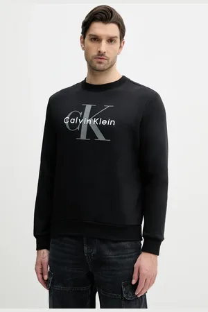Calvin Klein Mikina pánská, barva, s potiskem, LV040BM801