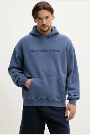 Abercrombie & Fitch Mikina pánská, barva, s kapucí, hladká, KI175-5121