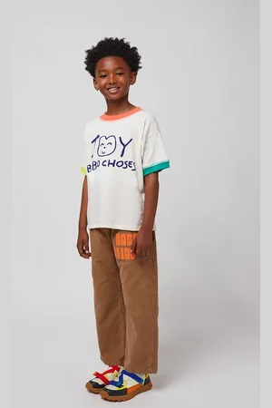 Bobo Choses Dětské kalhoty barva, s potiskem, 125AC134