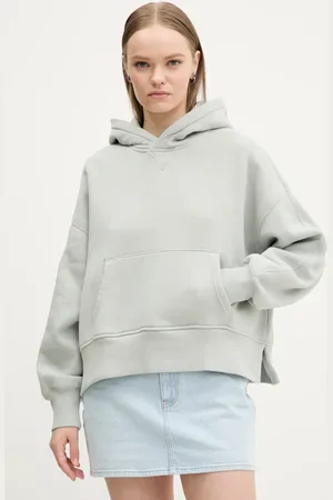 Abercrombie & Fitch Mikina dámská, barva, s kapucí, hladká, KI152-5080