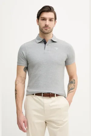 Barbour Bavlněné polo tričko Tartan Pique Polo Shirt barva, MML0012