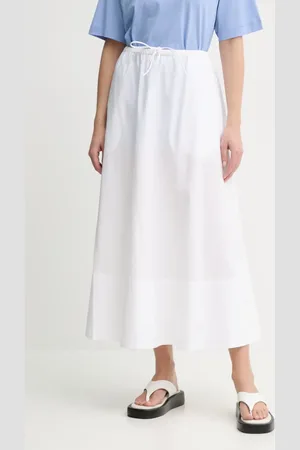 By Malene Birger Bavlněná sukně PHEOBES barva, maxi, áčková, 102064