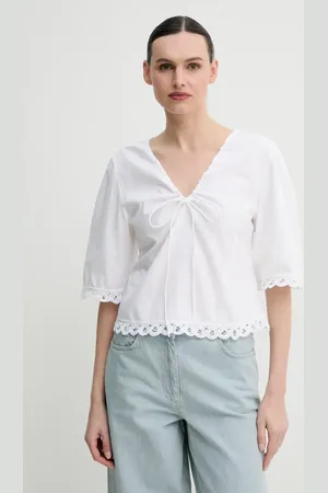 By Malene Birger Bavlněná halenka ULRIKKE dámská, barva, hladká, 103050