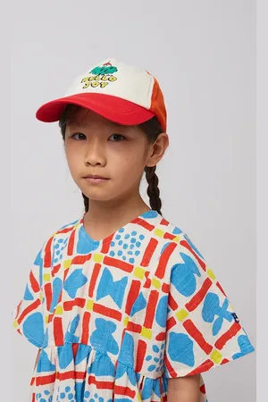 Bobo Choses Dětská bavlněná kšiltovka Hello Joy barva, s potiskem, 125AI022