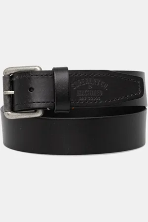 Superdry Kožený pásek pánský, barva, M9210116A-02A