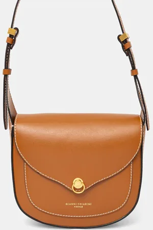 Gianni chiarini Kožená kabelka ISA barva, BS 11427 PRCK