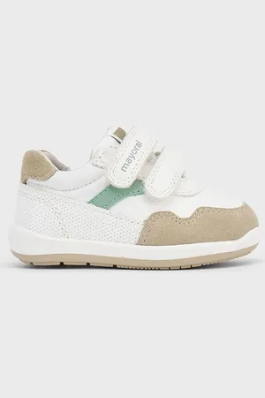 Mayoral Kojenecké kožené sneakers boty barva, 41652