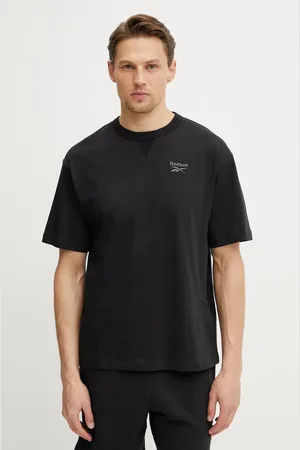 Reebok Bavlněné tričko barva, 100214087