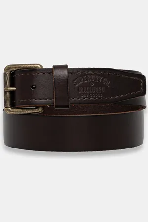 Superdry Kožený pásek pánský, barva, M9210116A-02O