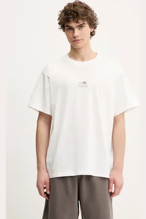 Maison Margiela Bavlněné tričko barva, s aplikací, SH0GC0033