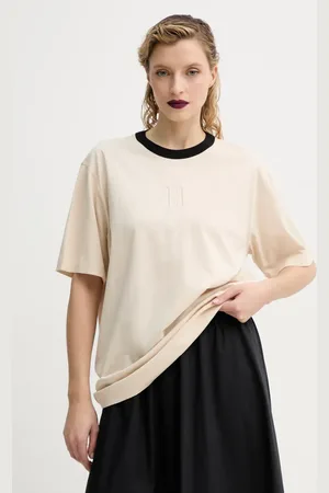 By Malene Birger Bavlněné tričko FAYEH. barva, 102472