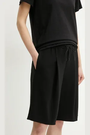 Michael Kors Kraťasy dámské, barva, hladké, high waist, MS530TDENX