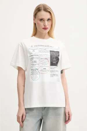 Maison Margiela Bavlněné tričko barva, S52GC0337.S24312