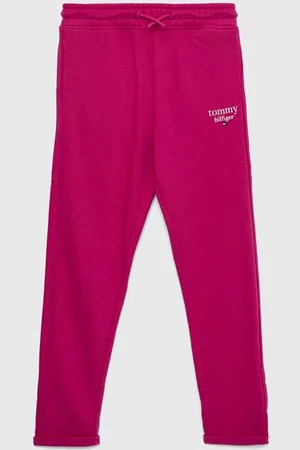 Tommy Hilfiger Dětské tepláky barva, hladké