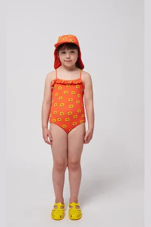 Bobo Choses Jednodílné dětské plavky Sunflower barva, 125AC114