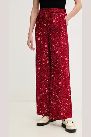Pepe Jeans Kalhoty CHASTITY dámské, barva, široké, high waist, PL211820