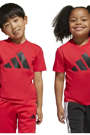 adidas Dětské bavlněné tričko barva, s potiskem, JN8007